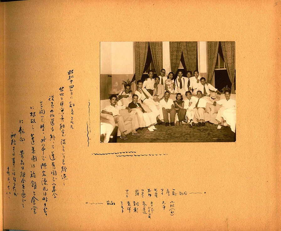 圖一:1920年代,靜修高等女學校的學生合照